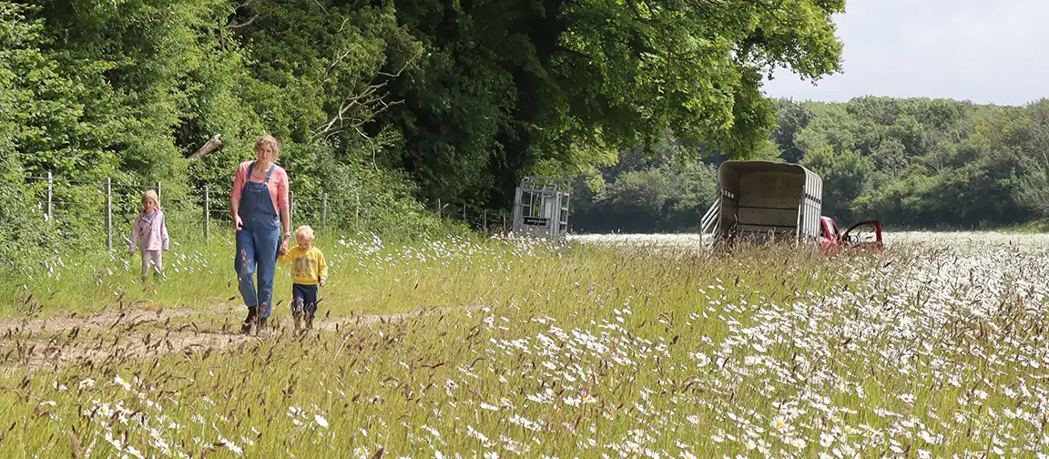 Chloe says farming brings extra rewards to her family too, helping her educate her children.